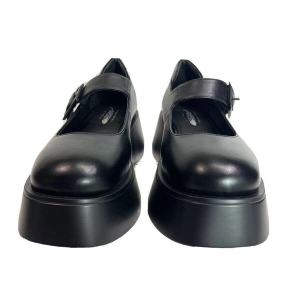 Free People x Jeffrey Campbell Black Mary Jane Platform Shoes Sz 8.5 Ichika New - Picture 2 of 15